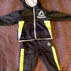Baby boy rebock sweat suit